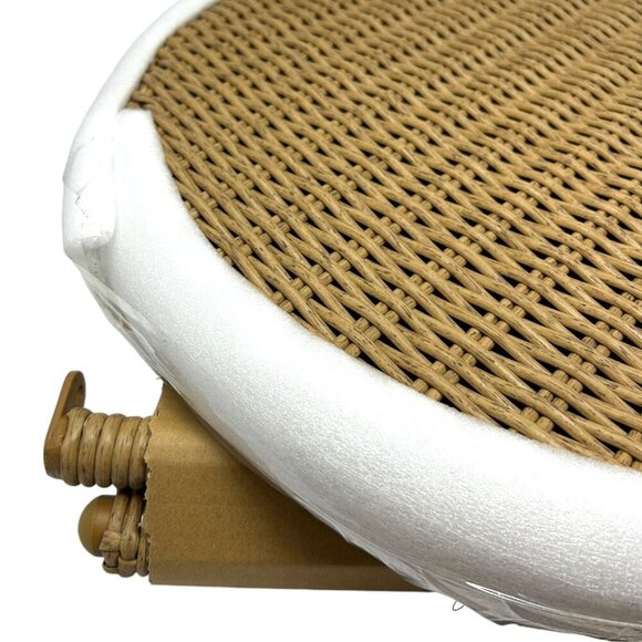 Threshold Studio McGee Tucker Wicker Patio Accent Side Table - Target Boho Decor - Picture 5 of 8